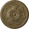 Ekena Millwork Legacy Acanthus Medallion (Canopies up to 3 1/2"), 12 3/4"OD x 7/8"P, Mississippi Mud Crackle CM12LEMMC - alternate 1
